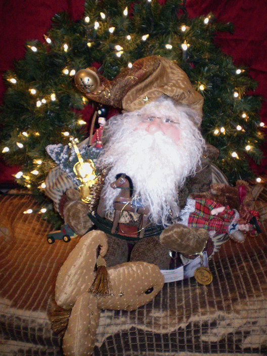 SANTA SHELF SITTER - GOLDEN main image 0